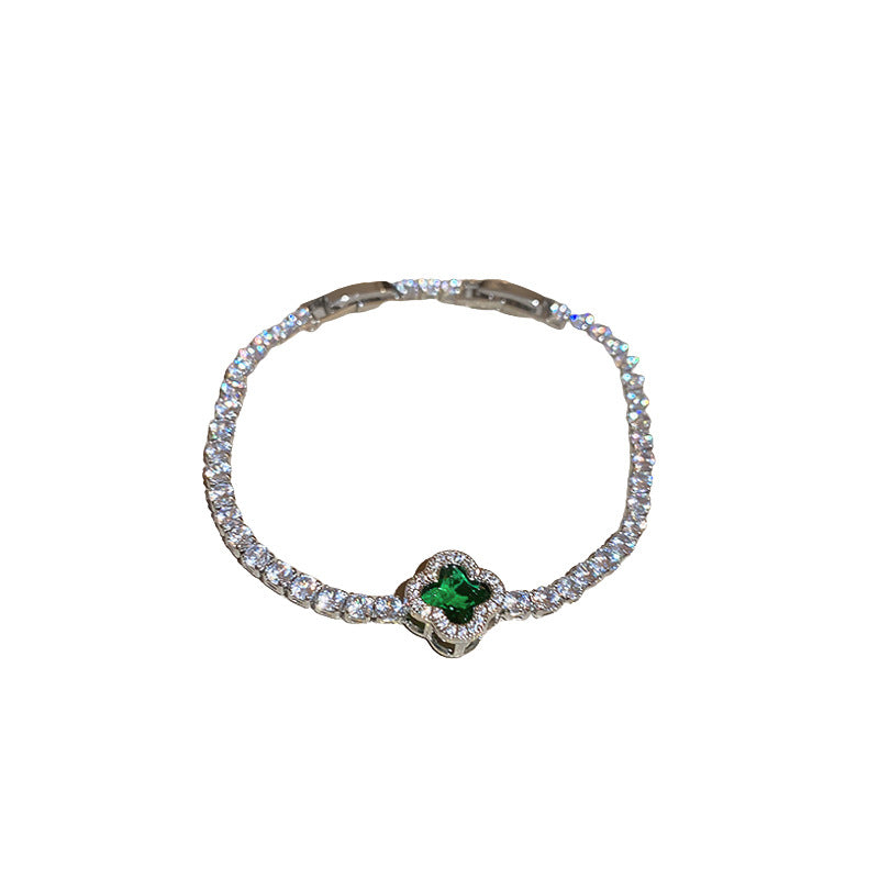 Wholesale Flower Simple Zircon Bracelet